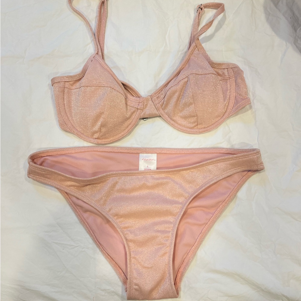 TARGET SPARKLY PINK BIKINI